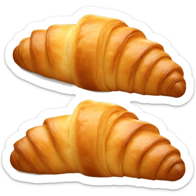 Croissant sticker