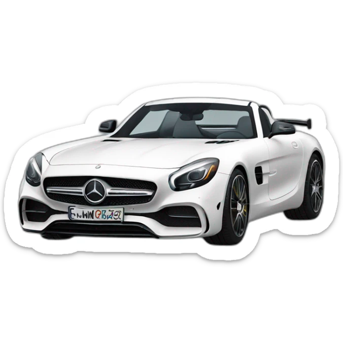 Mercedes amg sticker