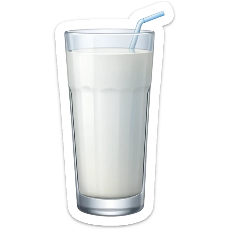 Full glass of raki, the drink is white, the glass is thin and tall, photo realistic,The glass should not expand upwards, should be flat, and should contain nothing but raki. sticker