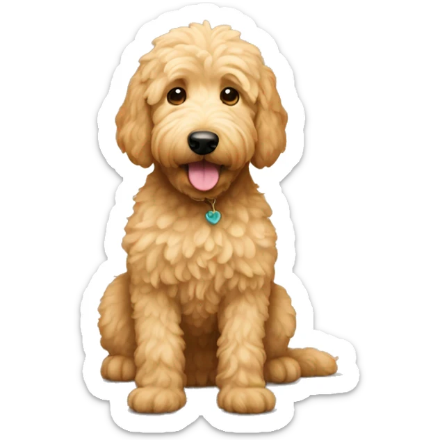 Golden Doodle sticker