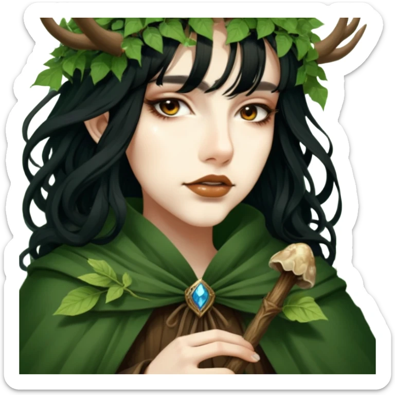 Forest Wizard sticker