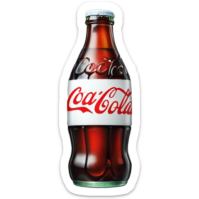Coca cola sticker