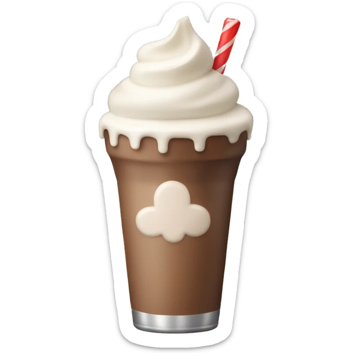 Milkshake sticker