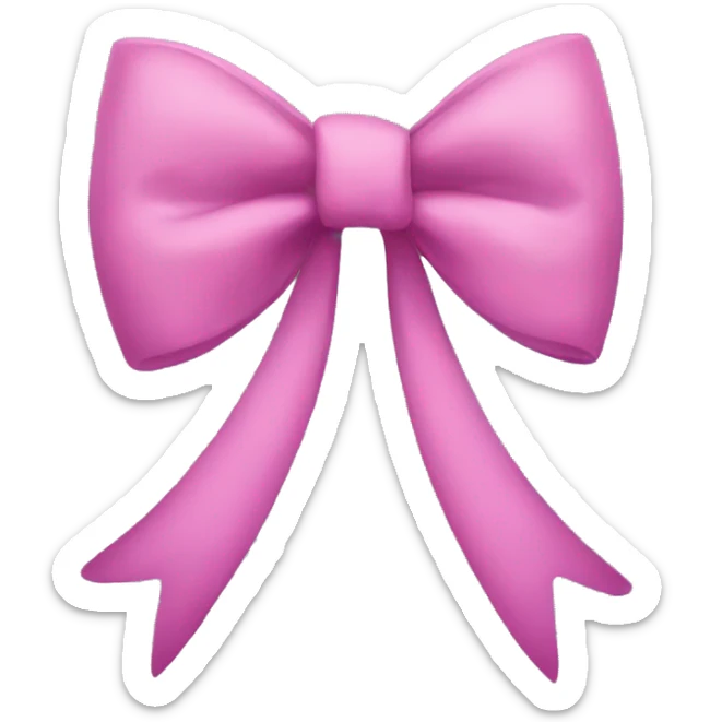 Bow  sticker