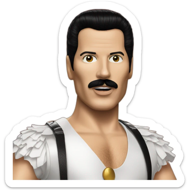 Freddy mercury sticker