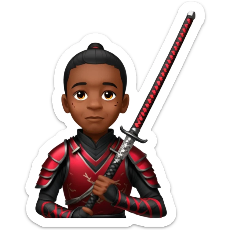 Katana Master sticker