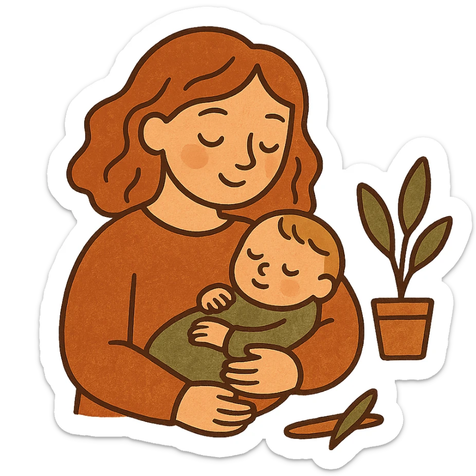 minimalist sticker of a notebook with a pen, colors burgundy, white, gray, black, strict modern style, no extra details, no characters, no animals, clean background sticker