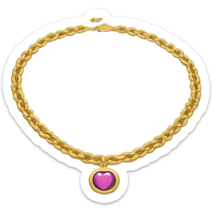 necklace sticker