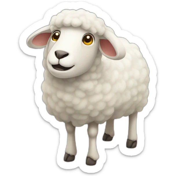 sheep sticker