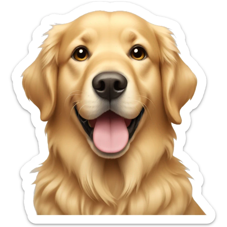 Golden retriever  sticker