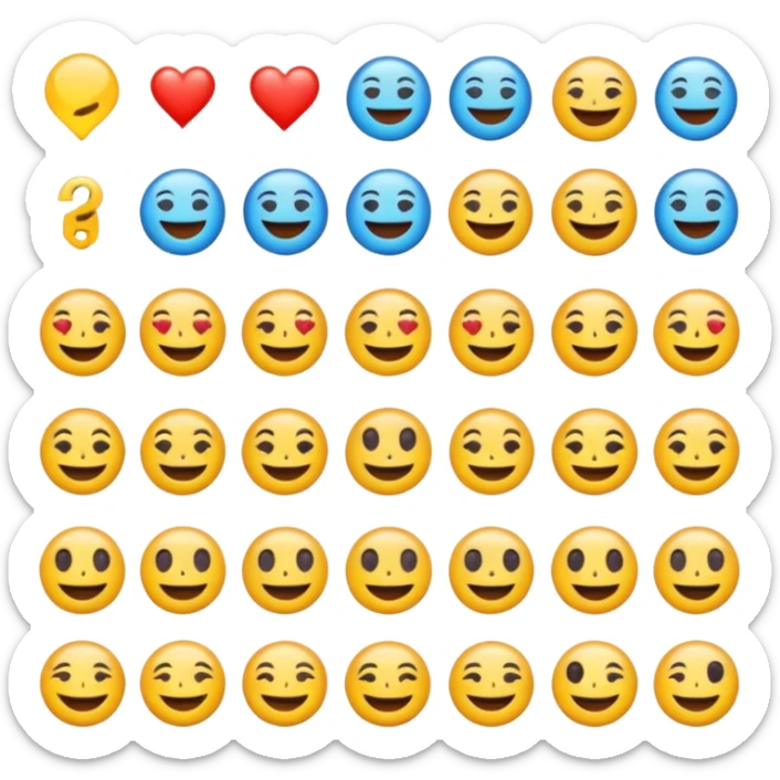 emoji de ofrecer los servicios de una manera inteligente y organizada sticker