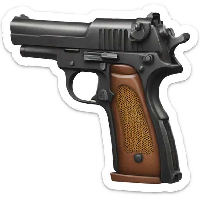 pistola  sticker