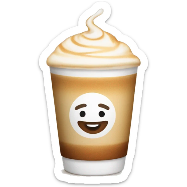 latte sticker
