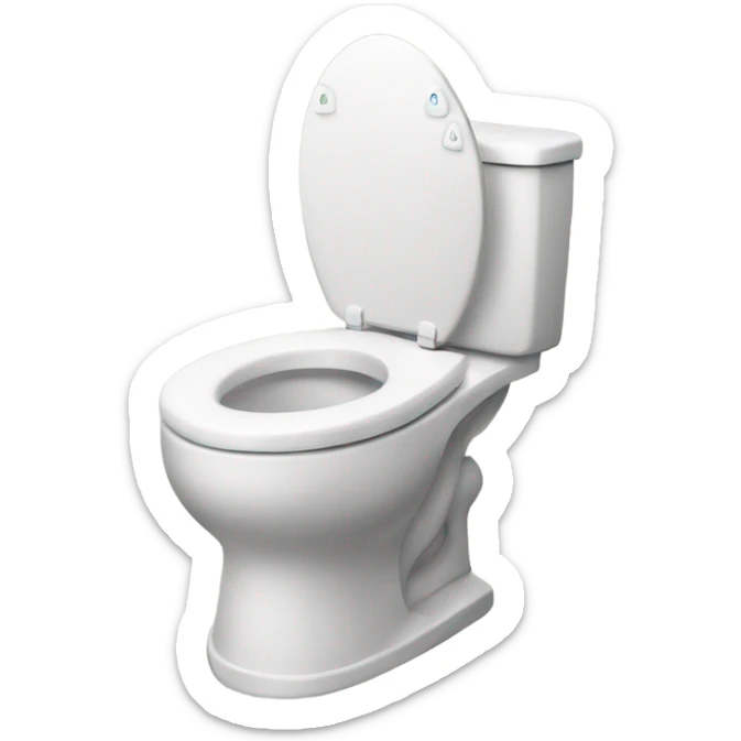 skibidi toilet  sticker