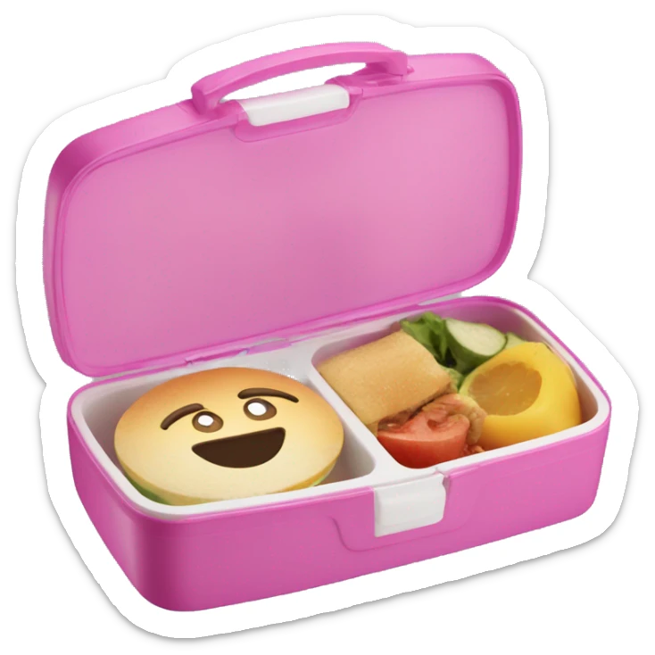 A Coquette lunch box idéal for a teen selfcare girl sticker