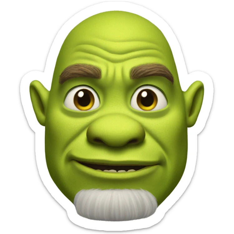 Shrek sticker