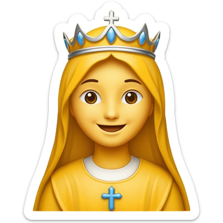 Quiero un emoticono son con letras que ponga feliz día de tu santo lourdes sticker