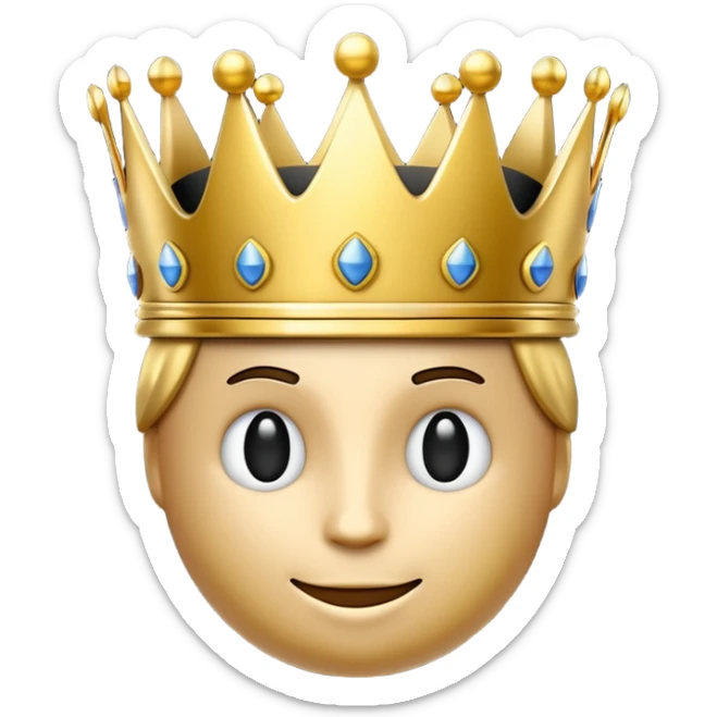 TBC Logo Emoji

Glossy 3D emoji of the letters TBC with a golden crown on top, black and gold color theme, royal and tactical vibe. sticker