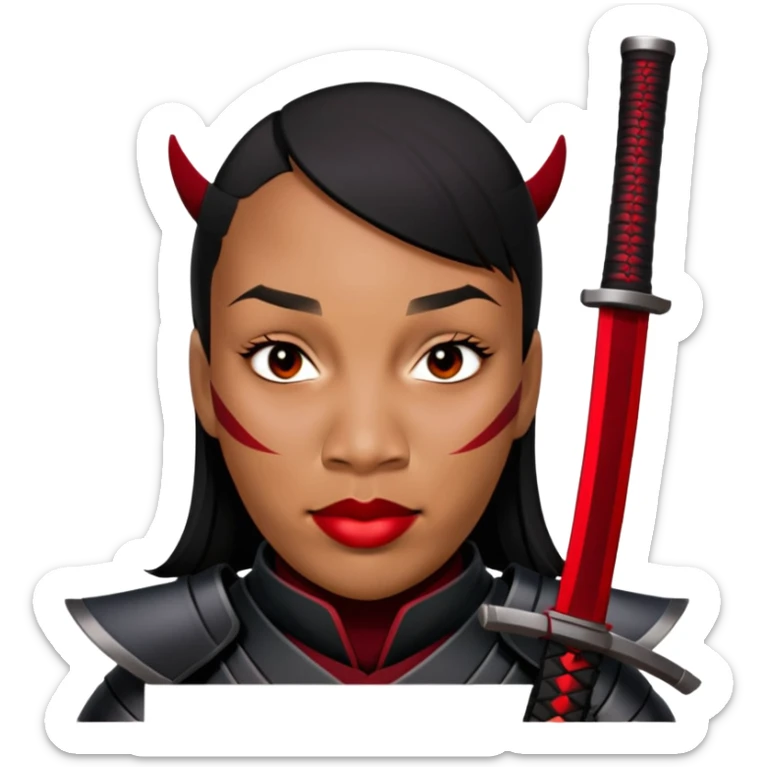 Shadow Samurai sticker
