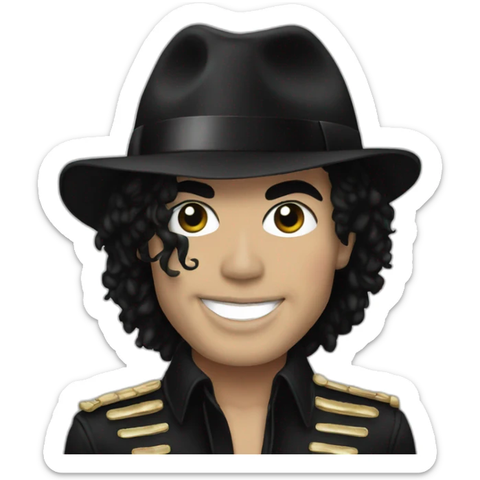 Michael Jackson sticker