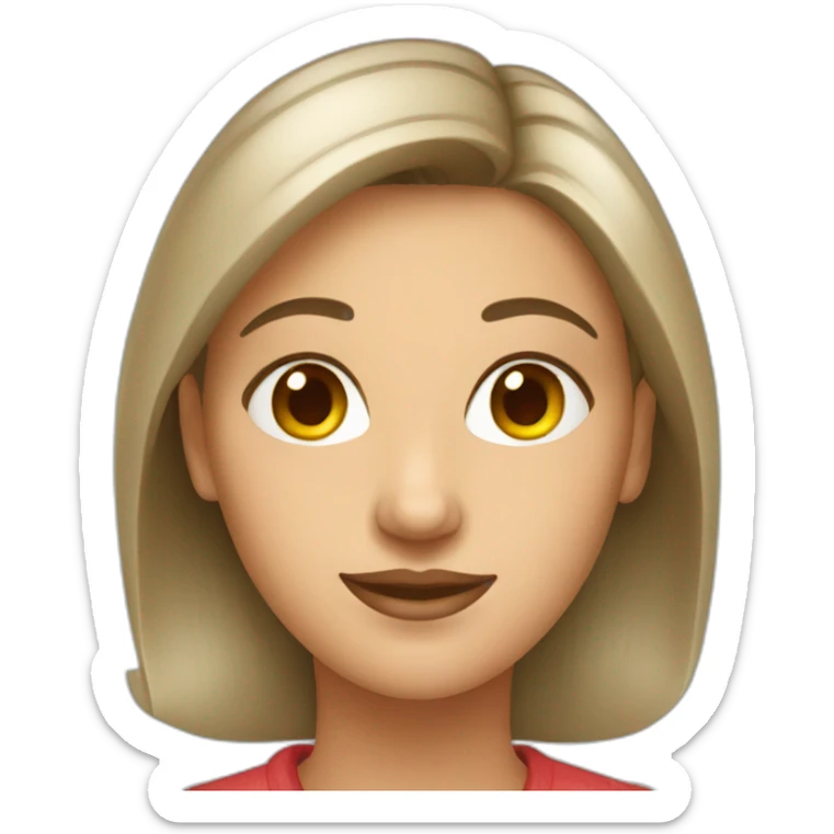 polish woman sticker