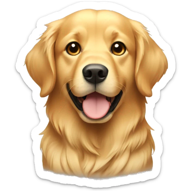 Golden retriever  sticker