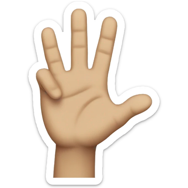 person with his fingers pointing towards the sky and with jesus above him sticker