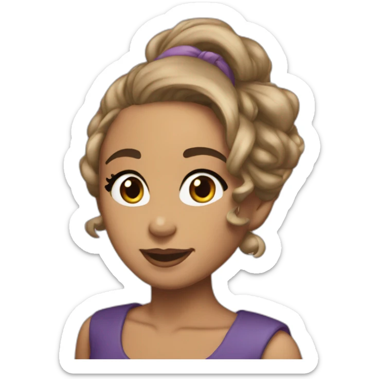 ariana grandeas the president of the united states of america sticker