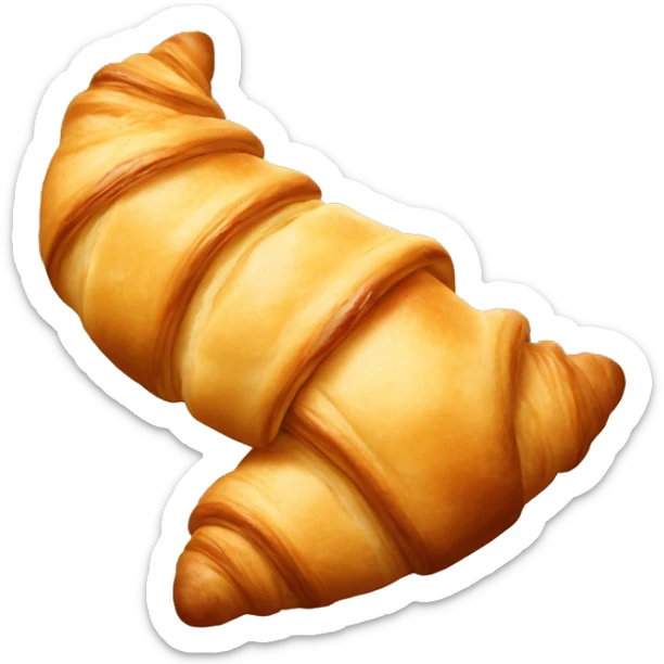 Croissant sticker