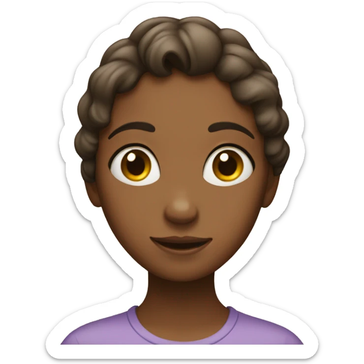 2 girl: 1 girl is happy, 2 girl is very sad  sticker