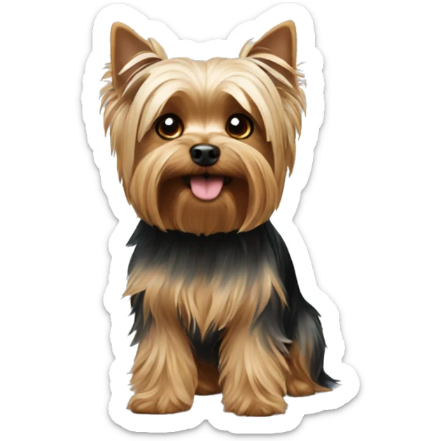 yorkshire terrier  sticker