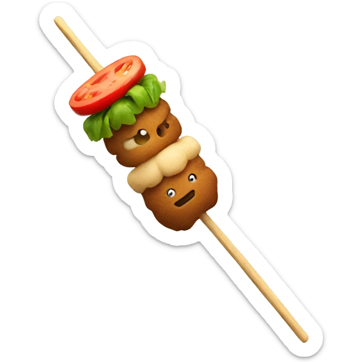 skewer sticker