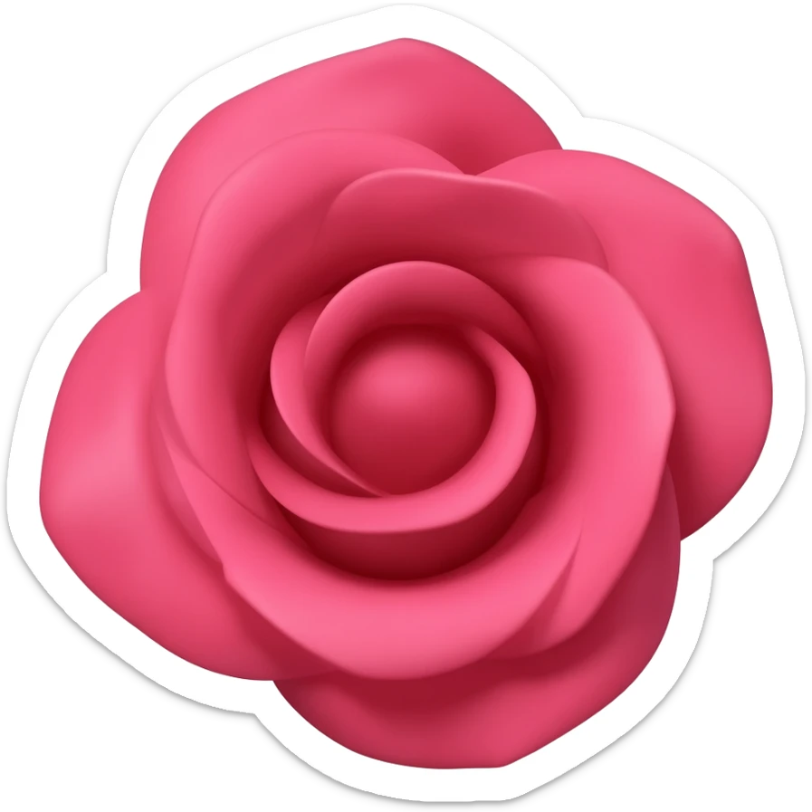 Rose sticker
