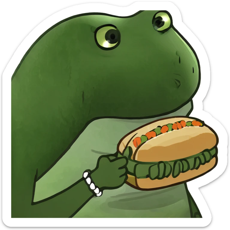 2 glasses of wine and hand holding 2 fishes and 5 loaves and make it chic sticker