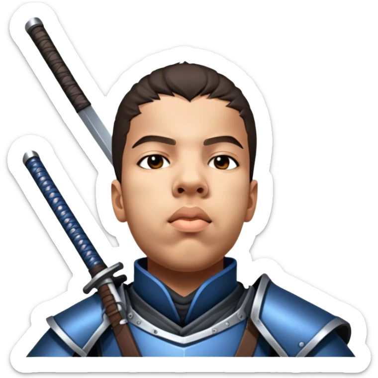 Samurai Defender sticker