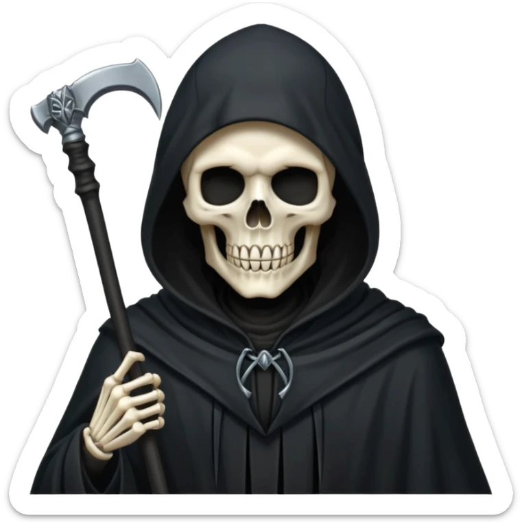 grim reaper sticker