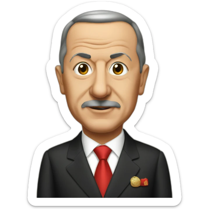 Erdogan recept sticker