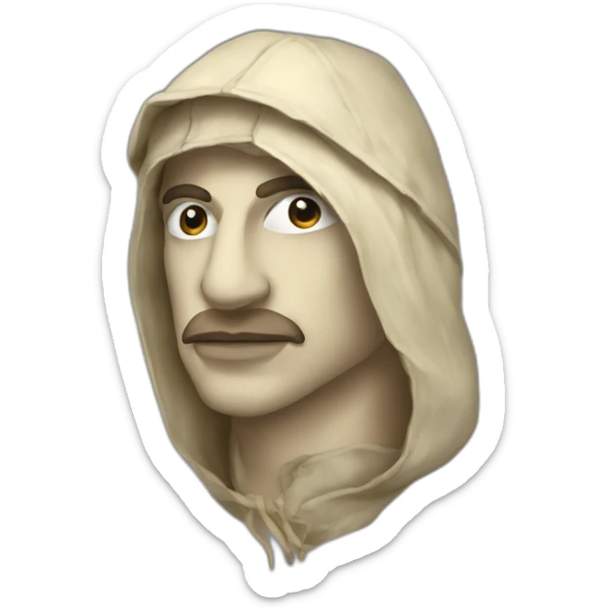 kekra rappeur french masque sticker