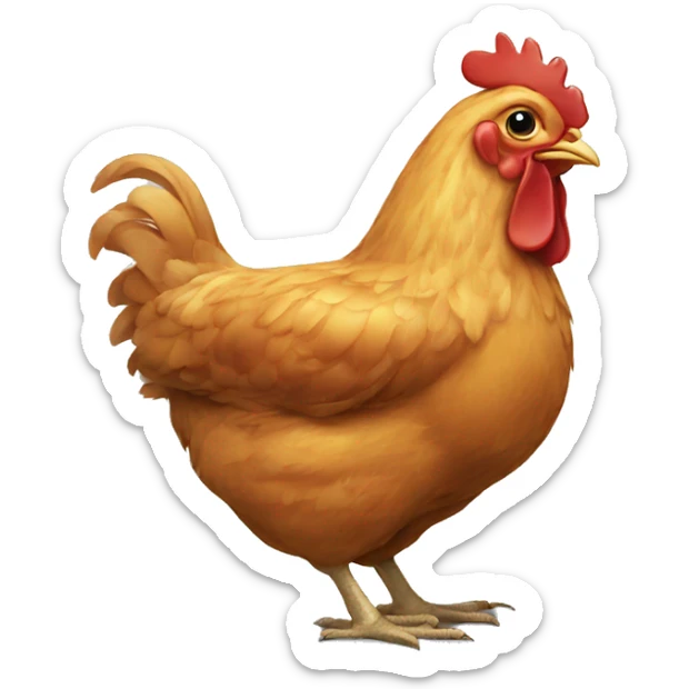 chicken sticker