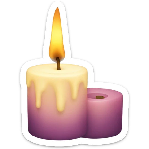 candle sticker