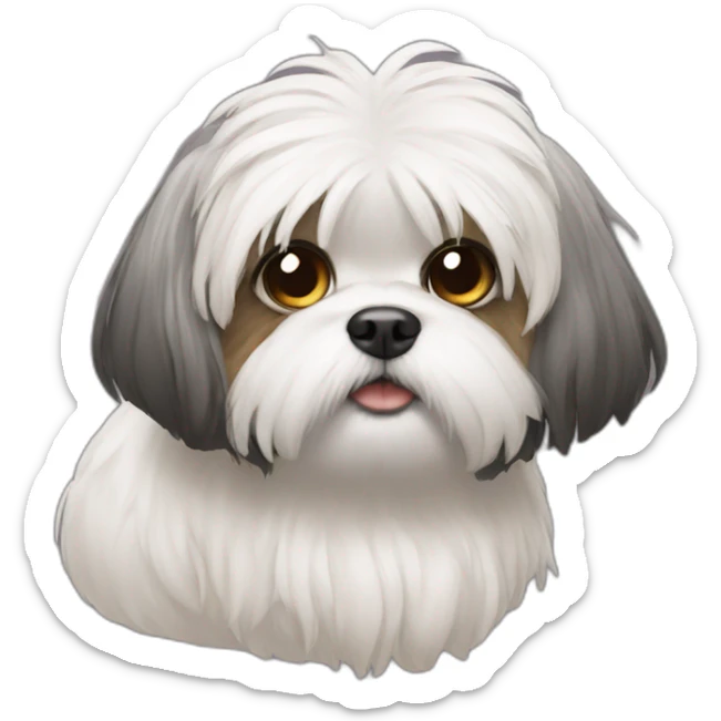 Shitzu sticker