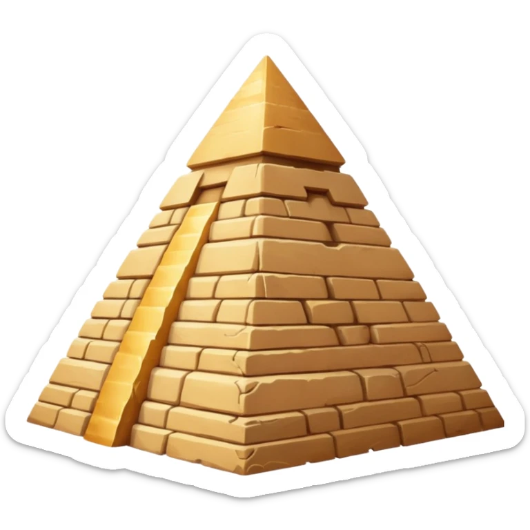 Pyramide sticker