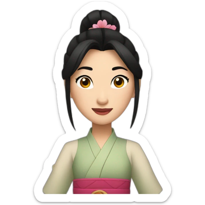 Mulan sticker