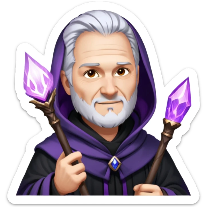 Obsidian Mage sticker
