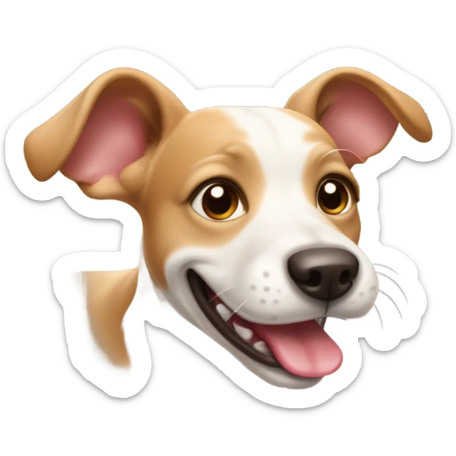 Dog Happy sticker
