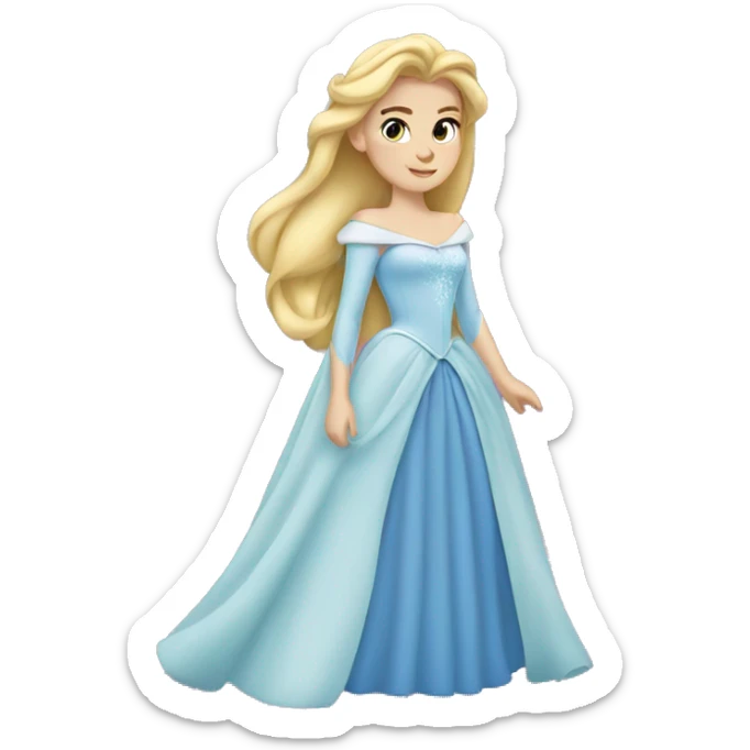 Princess aurora sticker