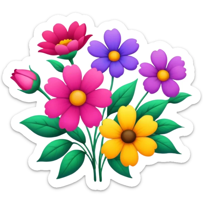 Flowers  sticker