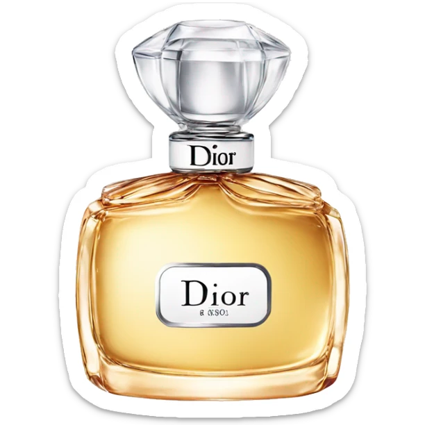 Dior perfume  sticker