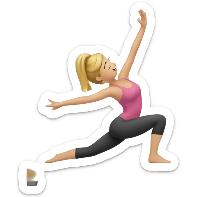 pilates sticker