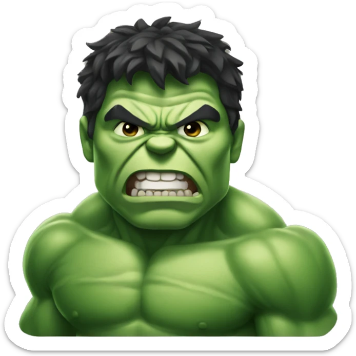 hulk sticker